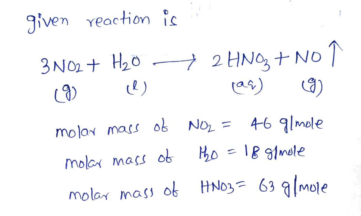 Chemistry homework question answer, step 1, image 1